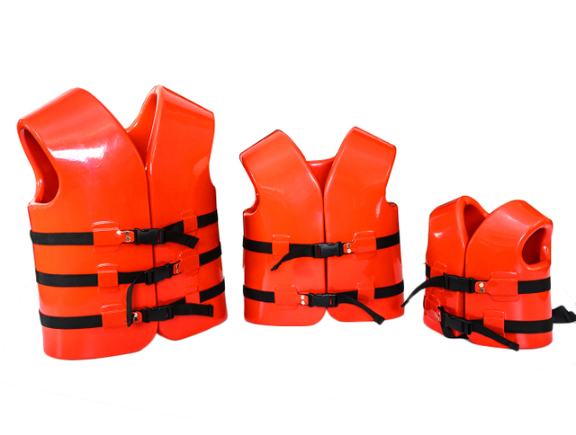 Water Park Orange Foam Life Jacket for Sea