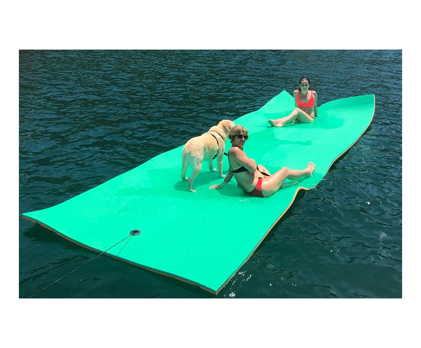 Water Sports Equipment Pool Mattress Top Selling Odorless 18 Feet XPE Foam Floating Mat Water Play for Family