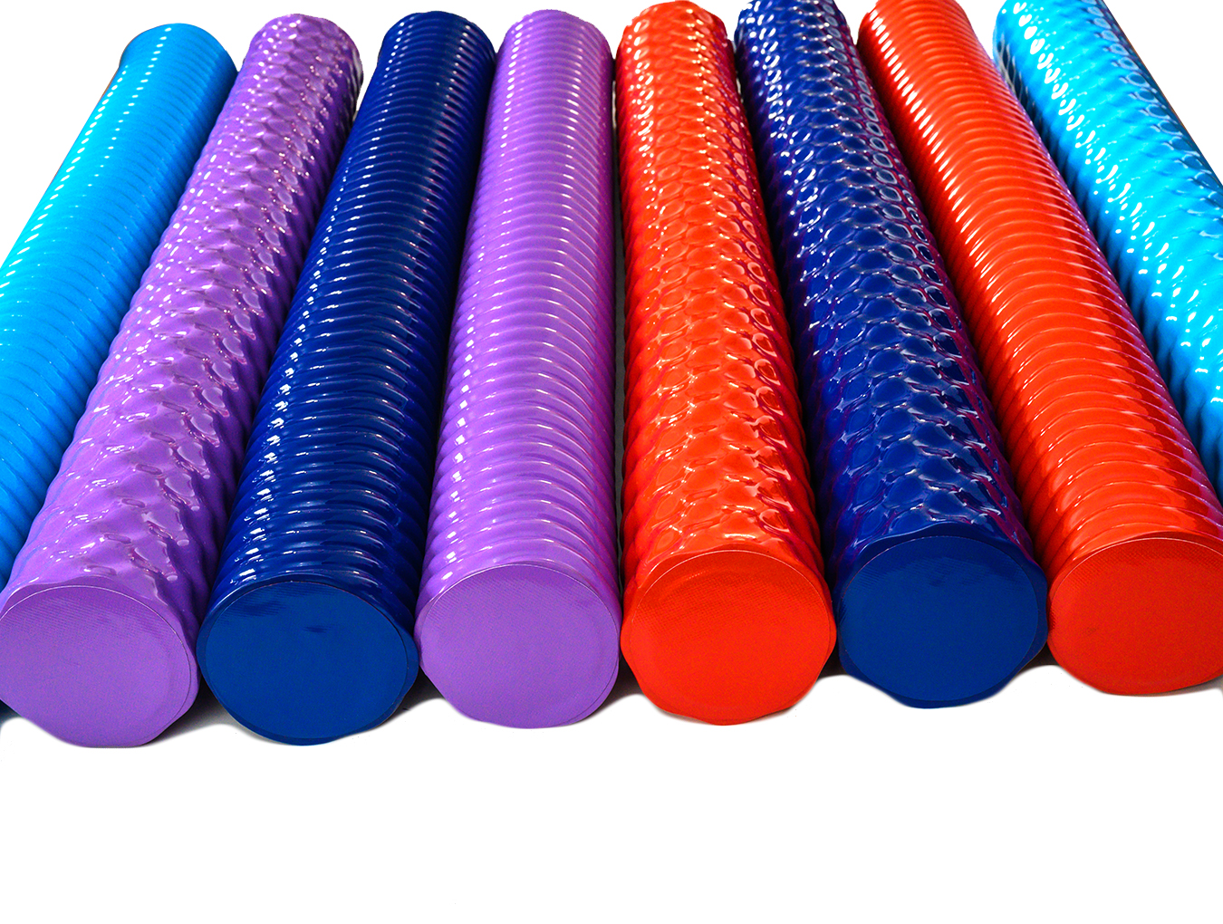 Vinyl Coated Purple NBR pool noodle