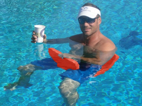 NBR Foam Customized pool saddle for Waterfun