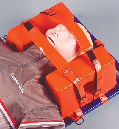 Disposable First Aid Head Immobilizer for Scoop Stretcher